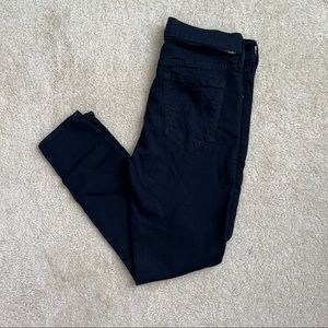 MOTHER Women's Ankle & Cropped Jeans - Dark Blue